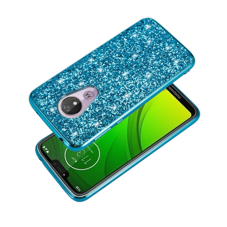 Plating Glittery Powder Shockproof TPU Case, For Motorola Moto G7 Play, For Galaxy Note 10, For Galaxy Note 10+