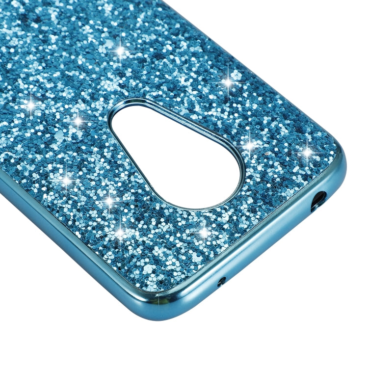 Plating Glittery Powder Shockproof TPU Case, For Motorola Moto G7 Play, For Galaxy Note 10, For Galaxy Note 10+