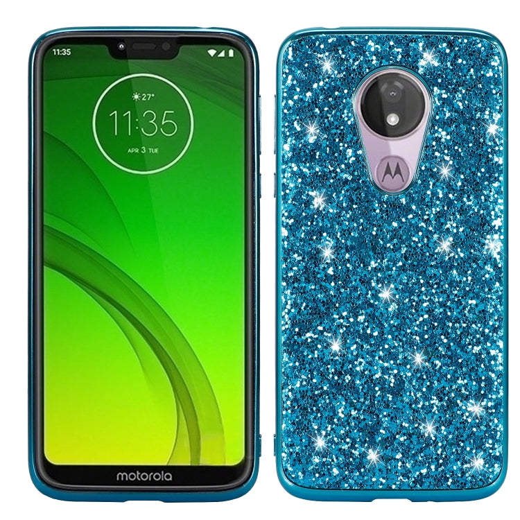 Plating Glittery Powder Shockproof TPU Case, For Motorola Moto G7 Play, For Galaxy Note 10, For Galaxy Note 10+