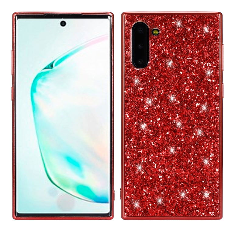 Plating Glittery Powder Shockproof TPU Case, For Motorola Moto G7 Play, For Galaxy Note 10, For Galaxy Note 10+