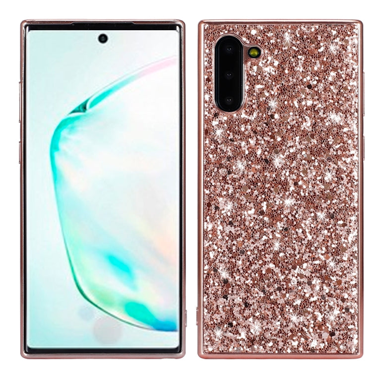 Plating Glittery Powder Shockproof TPU Case, For Motorola Moto G7 Play, For Galaxy Note 10, For Galaxy Note 10+