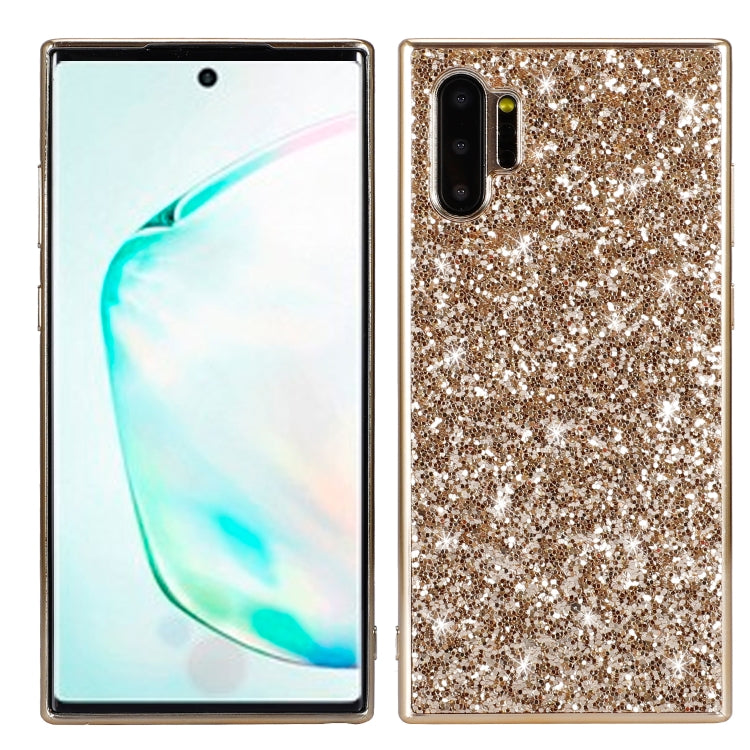 Plating Glittery Powder Shockproof TPU Case, For Motorola Moto G7 Play, For Galaxy Note 10, For Galaxy Note 10+