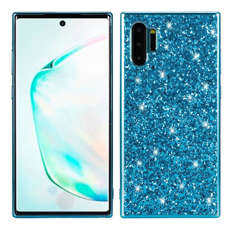 Plating Glittery Powder Shockproof TPU Case, For Motorola Moto G7 Play, For Galaxy Note 10, For Galaxy Note 10+