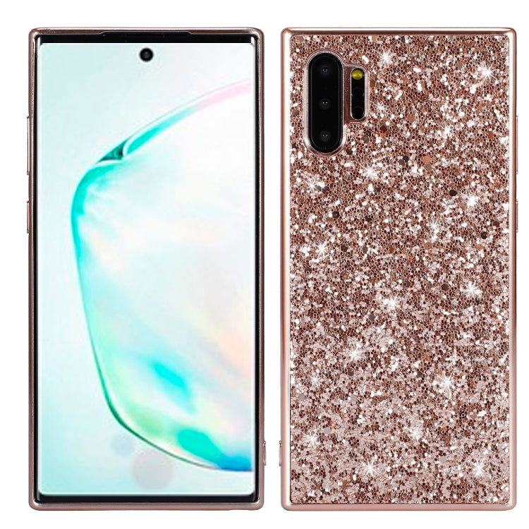 Plating Glittery Powder Shockproof TPU Case, For Motorola Moto G7 Play, For Galaxy Note 10, For Galaxy Note 10+