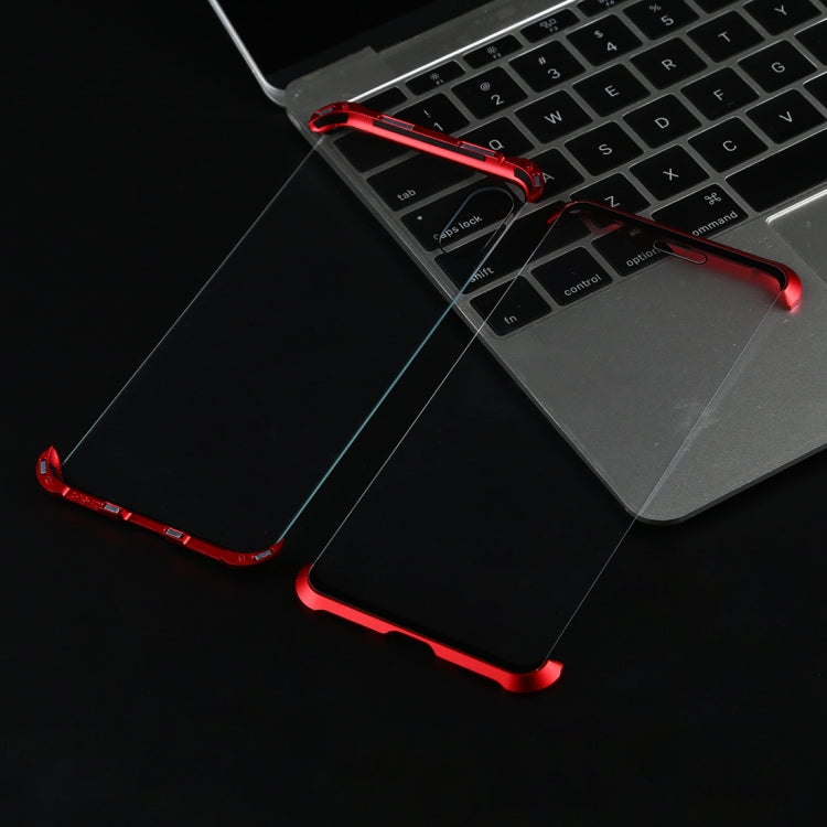 Ultra-thin angular frame magnetic absorption double - sided tempered glass shell, For iPhone XS Max