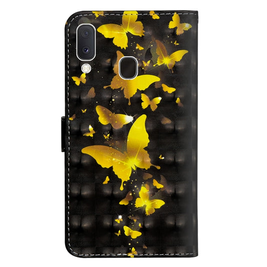 Colorful drawing design TPU PU leather Samsung phone case front display