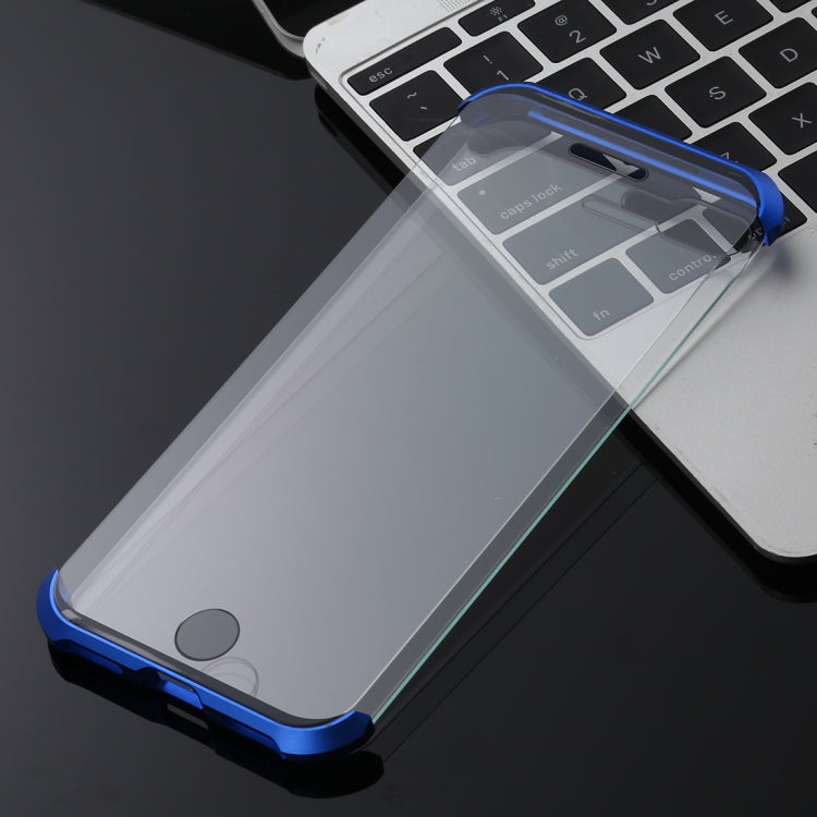 Ultra-Thin Angular Frame Magnetic Absorption Double-Sided Tempered Glass Shell for iPhone 8 Plus, For iPhone 8 Plus