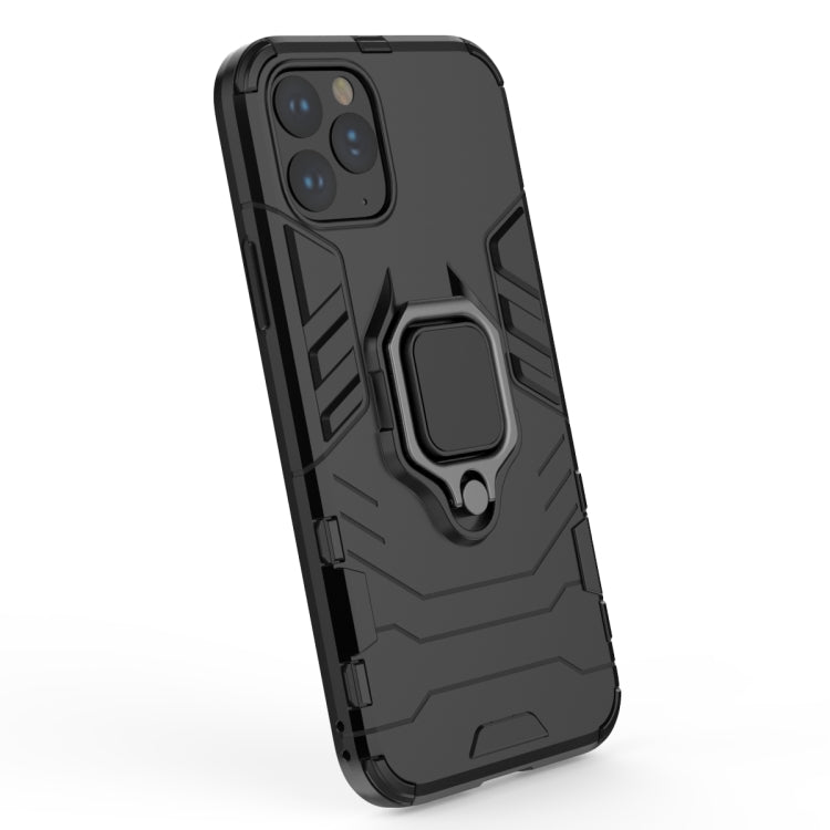 Panther PC + TPU Shockproof Protective Case with Magnetic Ring Holder for iPhone, For iPhone 11 Pro, For iPhone 11, For iPhone 11 Pro Max