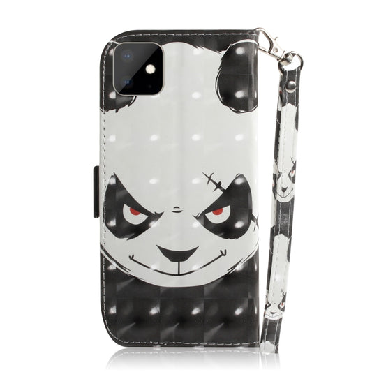 Leather wallet case for iPhone 11 with multiple card slots and 3D design