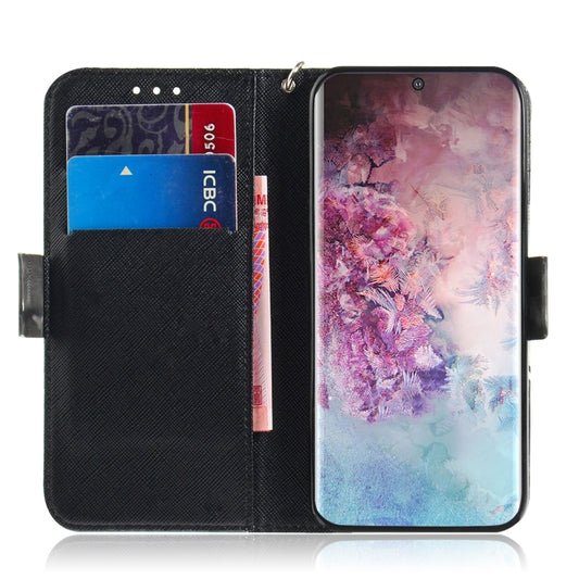 3D artistic leather flip case for Samsung Galaxy Note 10 Plus with storage pockets