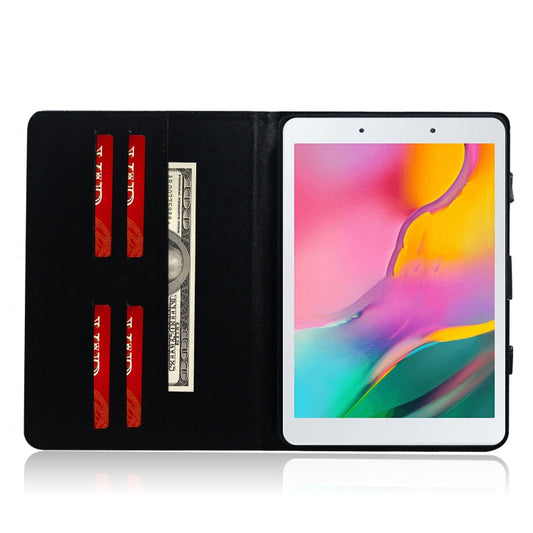 Durable flip cover for Tab A 8.0 2019 P200 P205 with stand function and storage