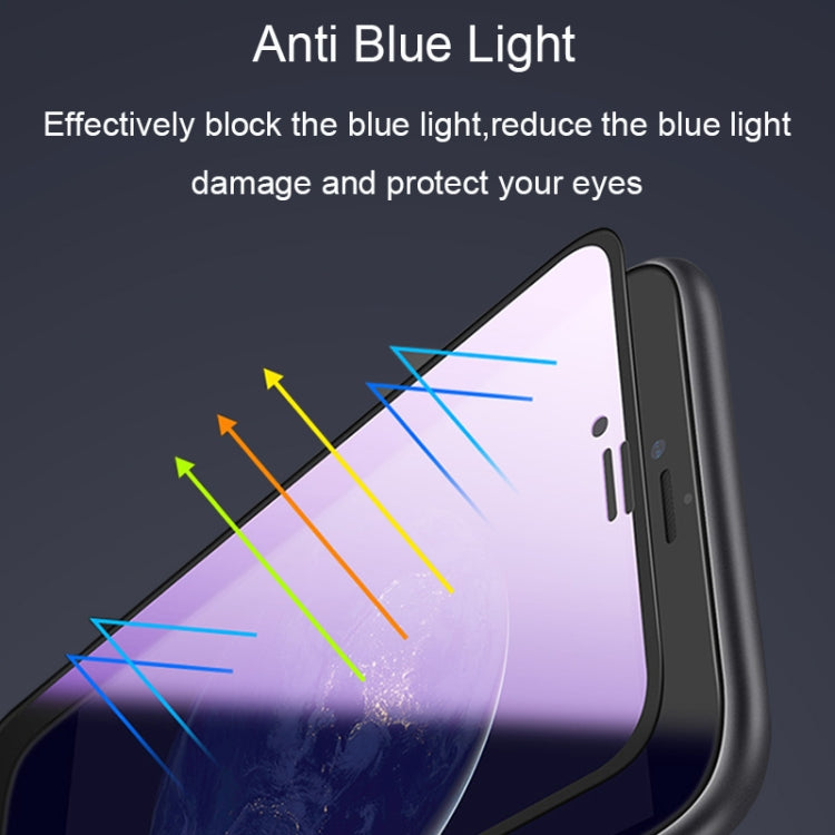 AG Matte Anti Blue Light Full Cover Tempered Glass, For iPhone 8 & 7, For iPhone 8 Plus & 7 Plus, For iPhone XS/ X / 11 Pro, For iPhone iPhone XR / 11, For iPhone XS Max / 11 Pro Max, For iPhone 6 & 6s, For iPhone 6 Plus & 6s Plus