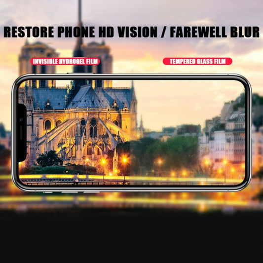 Complete protector set displaying individual films for all iPhone 6 7 8 X XS XR variants