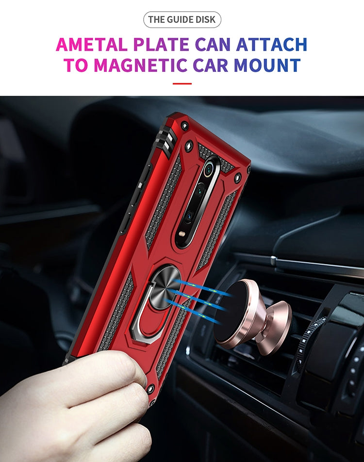 Armor Shockproof TPU + PC Protective Case with 360 Degree Rotation Holder for, For Xiaomi Redmi K20