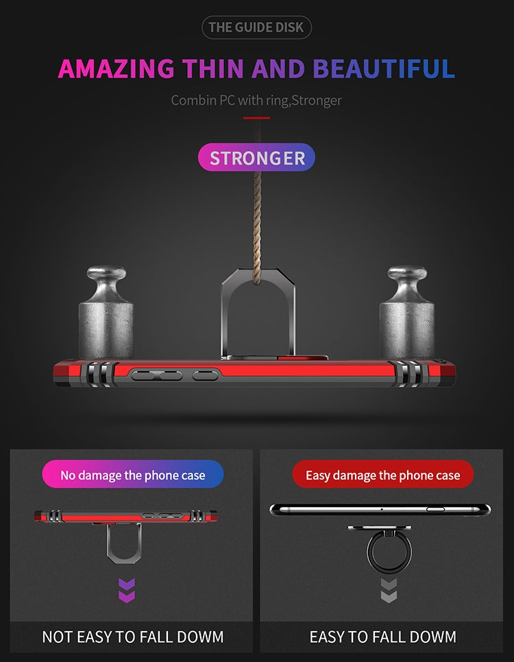 Armor Shockproof TPU + PC Protective Case with 360 Degree Rotation Holder for, For Xiaomi Redmi K20