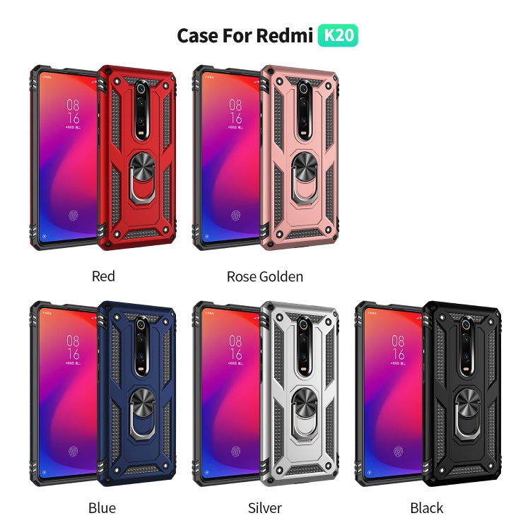 Armor Shockproof TPU + PC Protective Case with 360 Degree Rotation Holder for, For Xiaomi Redmi K20