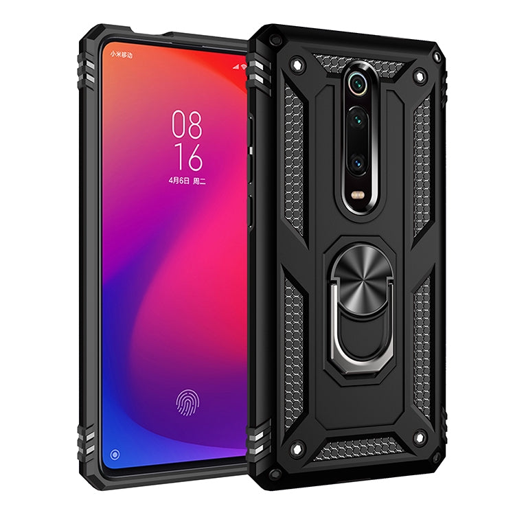 Armor Shockproof TPU + PC Protective Case with 360 Degree Rotation Holder for, For Xiaomi Redmi K20