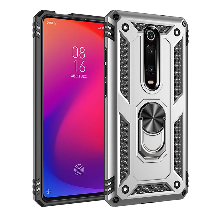 Armor Shockproof TPU + PC Protective Case with 360 Degree Rotation Holder for, For Xiaomi Redmi K20