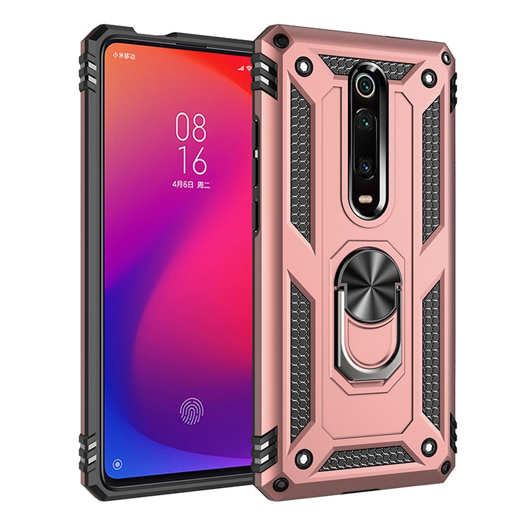 Armor Shockproof TPU + PC Protective Case with 360 Degree Rotation Holder for, For Xiaomi Redmi K20