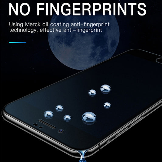Anti-fingerprint frosted screen guard for Galaxy J4+ J6+ in-use view