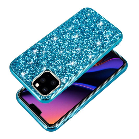 Shockproof TPU protective case iPhone 11 Pro Max glittery design detail