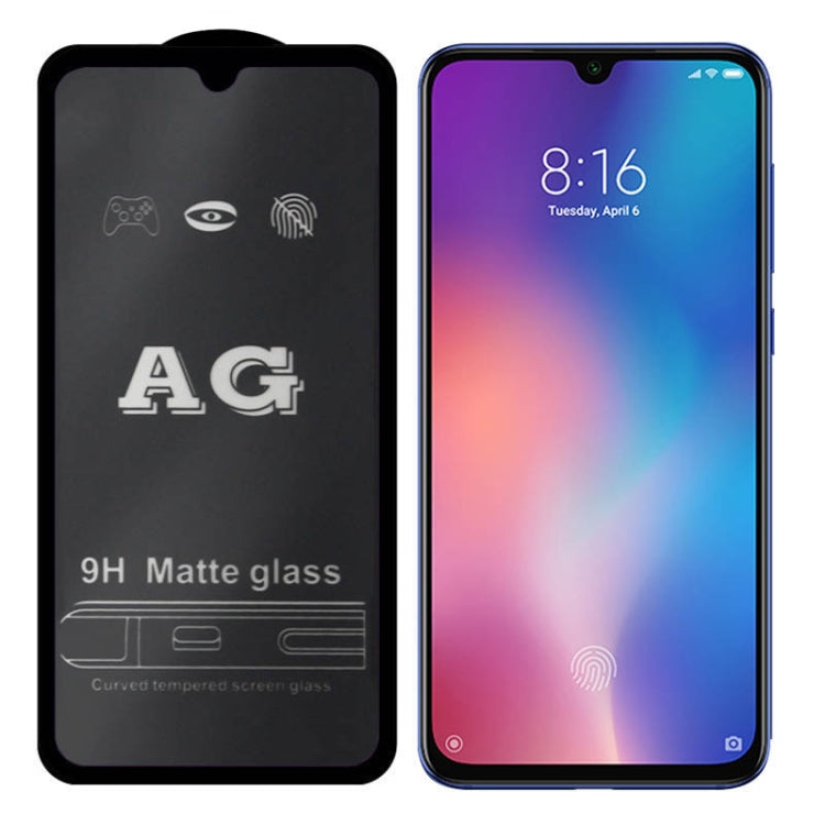25 PCS AG Matte Frosted Full Cover Tempered Glass