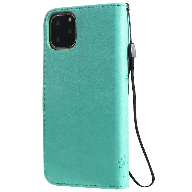 Tree & Cat Pattern Pressed Printing Horizontal Flip PU Leather Case with Holder & Card Slots & Wallet & Lanyard, For iPhone 11 Pro Max, For Vivo Y93 / Y91 / Y95
