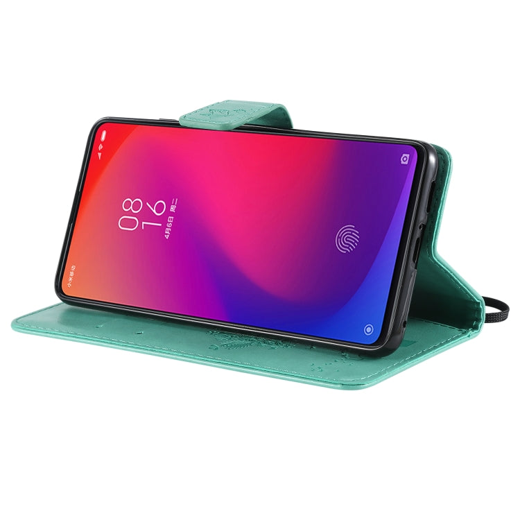 Tree & Cat Pattern Pressed Printing Horizontal Flip PU Leather Case with Holder & Card Slots & Wallet & Lanyard, For Xiaomi Mi 9T & Mi 9T Pro, For Xiaomi Mi 9T & Mi 9T Pro & Redmi K20 & K20 Pro, For OPPO A1K / C2