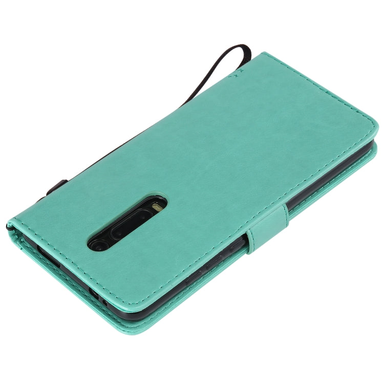 Tree & Cat Pattern Pressed Printing Horizontal Flip PU Leather Case with Holder & Card Slots & Wallet & Lanyard, For Xiaomi Mi 9T & Mi 9T Pro, For Xiaomi Mi 9T & Mi 9T Pro & Redmi K20 & K20 Pro, For OPPO A1K / C2