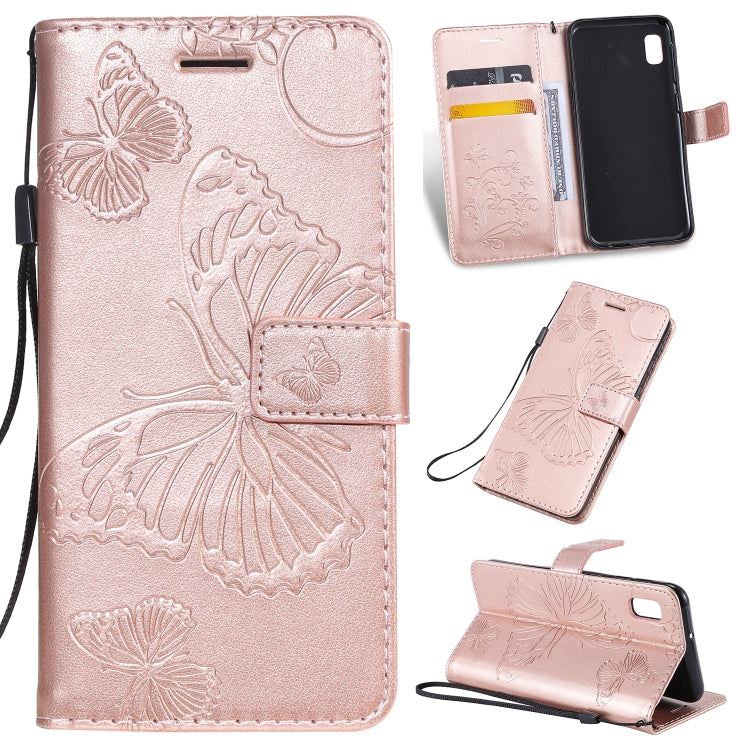 Pressed Printing Butterfly Pattern Horizontal Flip PU Leather Case with Holder & Card Slots & Wallet & Lanyard, For Huawei P Smart Z / Y9 Prime 2019, For Galaxy A80, For Galaxy Note 10+ / 10 Pro