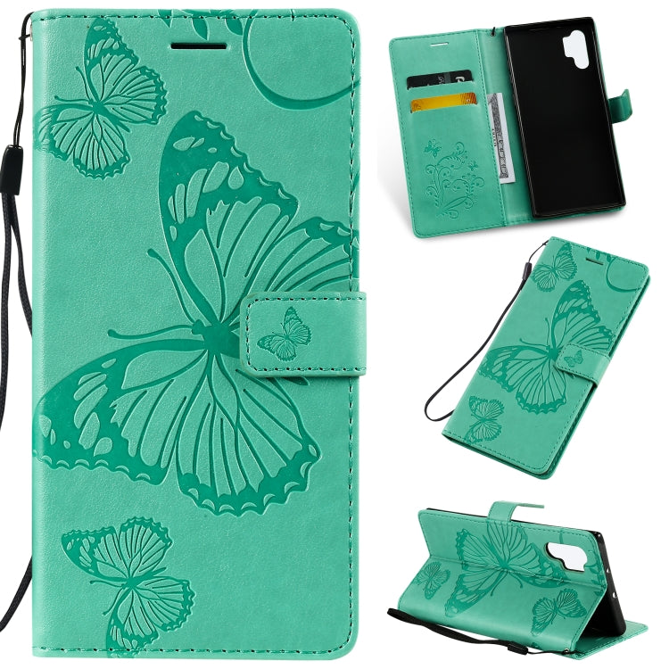 Pressed Printing Butterfly Pattern Horizontal Flip PU Leather Case with Holder & Card Slots & Wallet & Lanyard, For Huawei P Smart Z / Y9 Prime 2019, For Galaxy A80, For Galaxy Note 10+ / 10 Pro