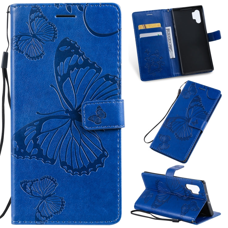 Pressed Printing Butterfly Pattern Horizontal Flip PU Leather Case with Holder & Card Slots & Wallet & Lanyard, For Huawei P Smart Z / Y9 Prime 2019, For Galaxy A80, For Galaxy Note 10+ / 10 Pro