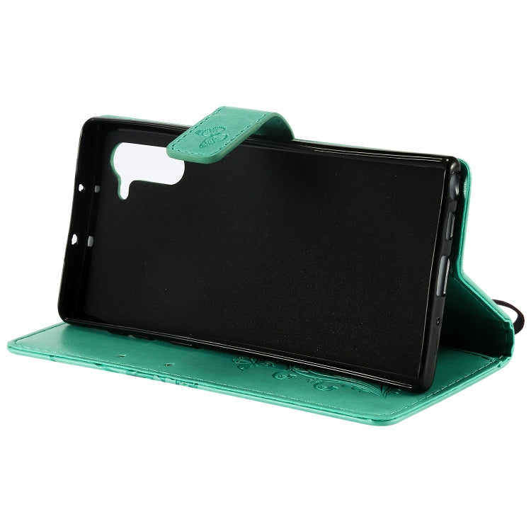 Pressed Printing Butterfly Pattern Horizontal Flip PU Leather Case with Holder & Card Slots & Wallet & Lanyard, For Galaxy Note 10, For Xiaomi Mi 9T & Mi 9T Pro & Redmi K20 & K20 Pro, For Galaxy A10e