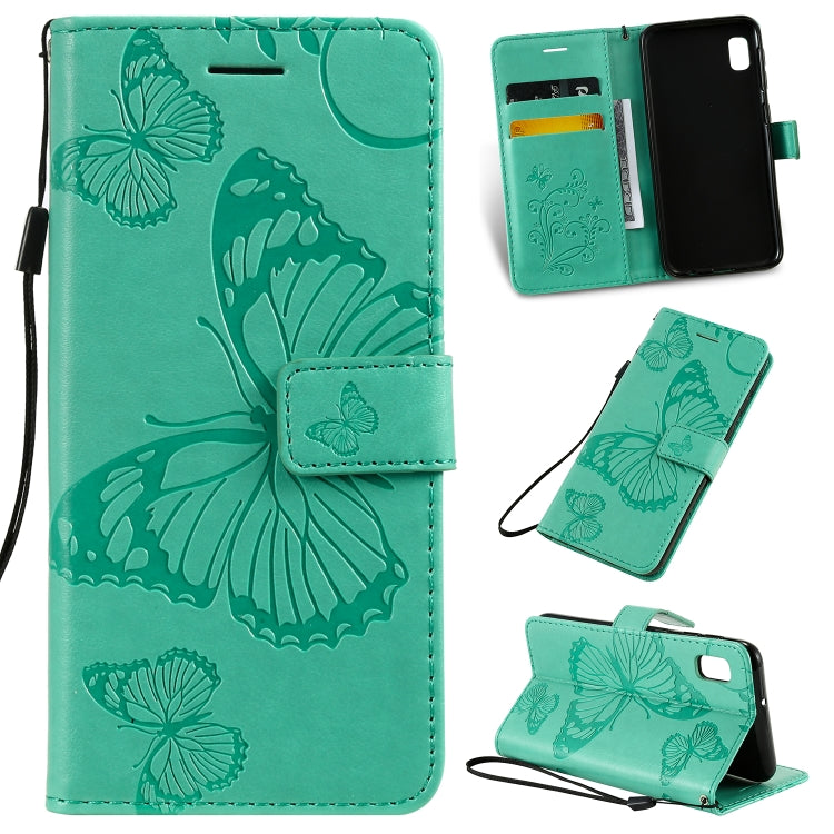 Pressed Printing Butterfly Pattern Horizontal Flip PU Leather Case with Holder & Card Slots & Wallet & Lanyard, For Galaxy Note 10, For Xiaomi Mi 9T & Mi 9T Pro & Redmi K20 & K20 Pro, For Galaxy A10e