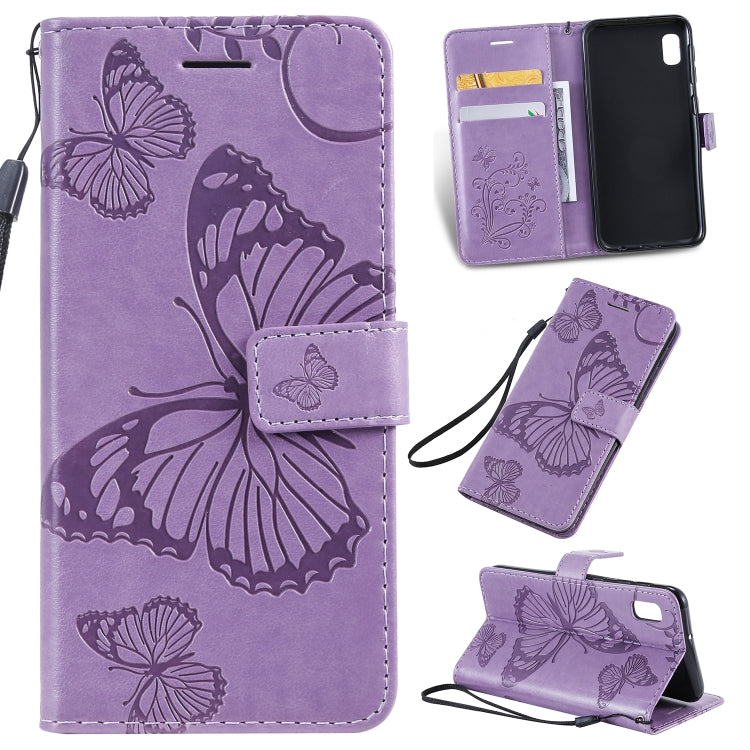 Pressed Printing Butterfly Pattern Horizontal Flip PU Leather Case with Holder & Card Slots & Wallet & Lanyard, For Galaxy Note 10, For Xiaomi Mi 9T & Mi 9T Pro & Redmi K20 & K20 Pro, For Galaxy A10e