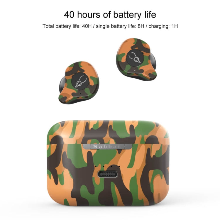 X12 Ultra IPX3 Waterproof Bluetooth 5.0 Wireless Bluetooth Earphone with Charging Box, Support HD Call & Voice Assistant, Sahara