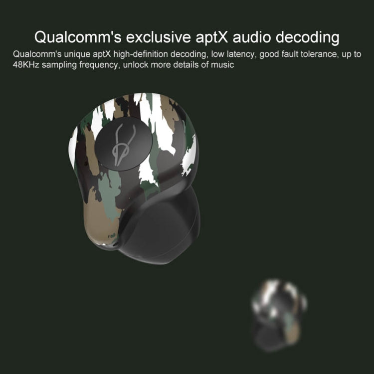 X12 Ultra IPX3 Waterproof Bluetooth 5.0 Wireless Bluetooth Earphone with Charging Box, Support HD Call & Voice Assistant, Sahara