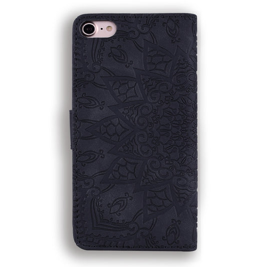 iPhone 11 Pro protective case with embossed calf pattern and integrated wallet function