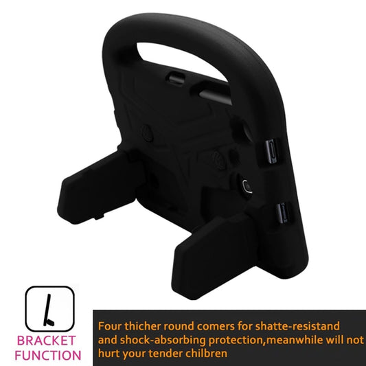 Samsung Galaxy 8 inch protective case showing integrated kickstand holder detail