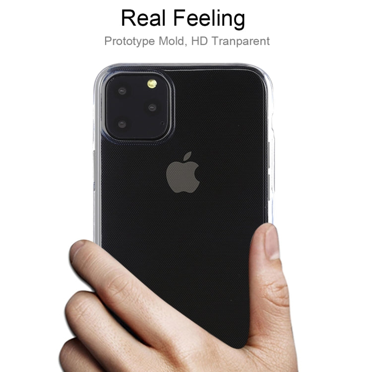 Coque de protection ultra-fine en TPU transparent de 0,5 mm pour iPhone, iPhone 11 Pro (2019), iPhone 11 (2019), iPhone 11 Pro Max (2019)
