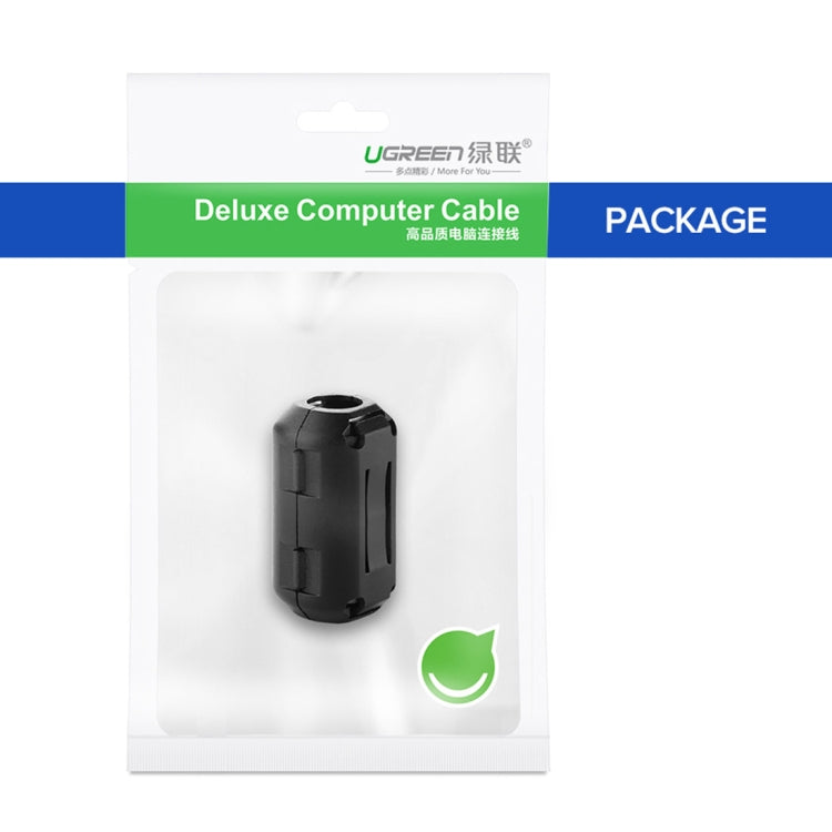 UGREEN Detachable Snap Type Filter Anti-interference Magnetic Ring for Round Audio Video Cable, Diameter: 7.3mm