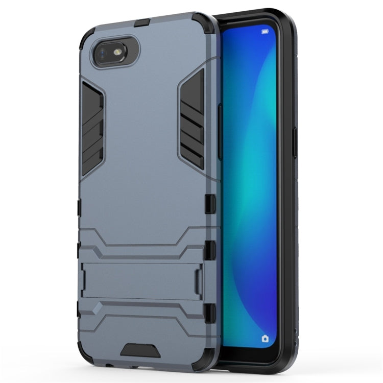 Shockproof PC + TPU Protective Case with Invisible Holder, For OPPO A1k / Realme C2, For OPPO K3, For Huawei Nova 5 / Nova 5 Pro, For Xiaomi Mi CC9, For Xiaomi Mi CC9e, For Huawei Honor 9X / Honor 9X Pro