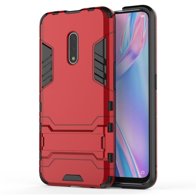 Shockproof PC + TPU Protective Case with Invisible Holder, For OPPO A1k / Realme C2, For OPPO K3, For Huawei Nova 5 / Nova 5 Pro, For Huawei Honor 9X / Honor 9X Pro, For Xiaomi Mi CC9, For Xiaomi Mi CC9e