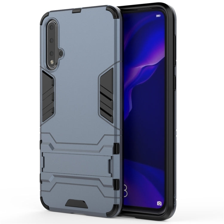 Shockproof PC + TPU Protective Case with Invisible Holder, For OPPO A1k / Realme C2, For OPPO K3, For Huawei Nova 5 / Nova 5 Pro, For Huawei Honor 9X / Honor 9X Pro, For Xiaomi Mi CC9, For Xiaomi Mi CC9e