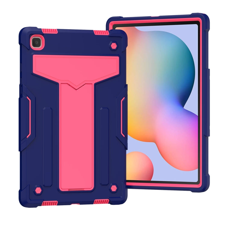 T-shaped Bracket Contrast Color Shockproof PC + Silicone Protective Case, For Samsung Galaxy Tab A7 10.4 (2020), For iPad Air 2022 / 2020 10.9 / iPad Pro 11