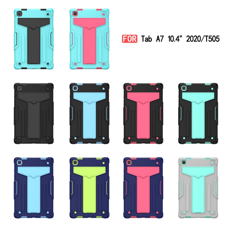 T-shaped Bracket Contrast Color Shockproof PC + Silicone Protective Case, For Samsung Galaxy Tab A7 10.4 (2020), For iPad Air 2022 / 2020 10.9 / iPad Pro 11
