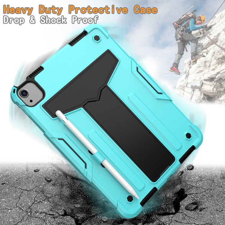 T-shaped Bracket Contrast Color Shockproof PC + Silicone Protective Case, For iPad Air 2022 / 2020 10.9 / iPad Pro 11, For Samsung Galaxy Tab A7 10.4 (2020)