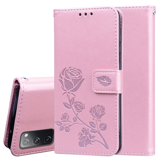 Rose embossed leather flip case with card slots for Xiaomi Redmi 9 9A 9C