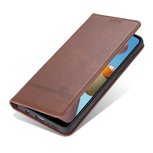 Samsung M31 case open position showing card slots wallet compartment magnetic closure