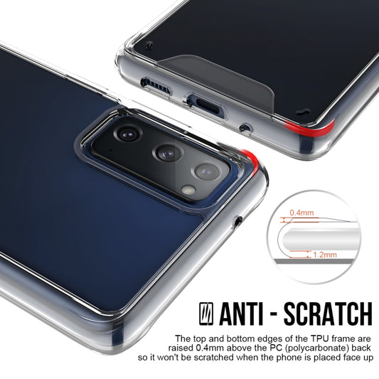 Durable TPU acrylic hybrid case packaging for Galaxy A series smartphones